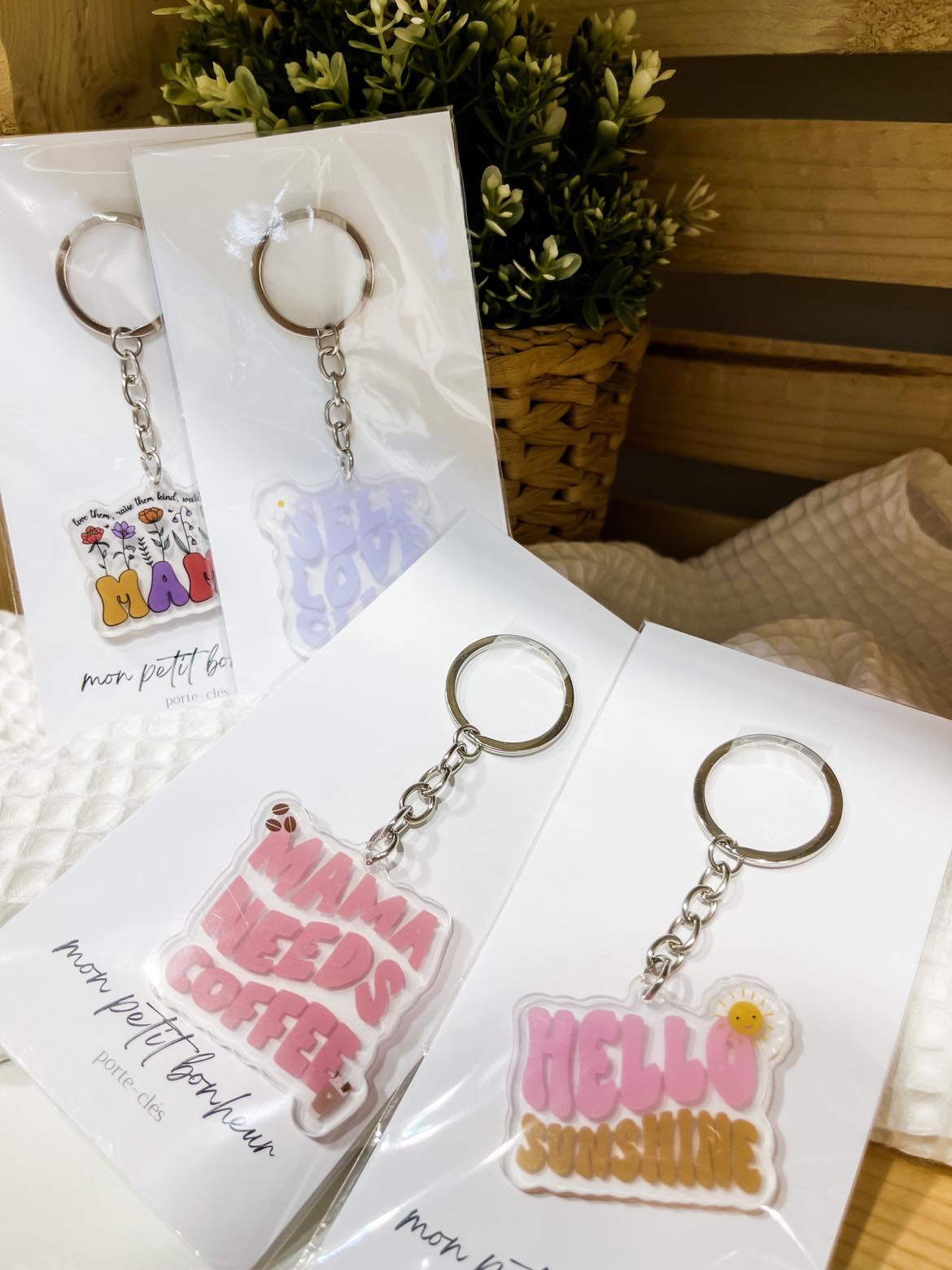 Acrylic keychain 