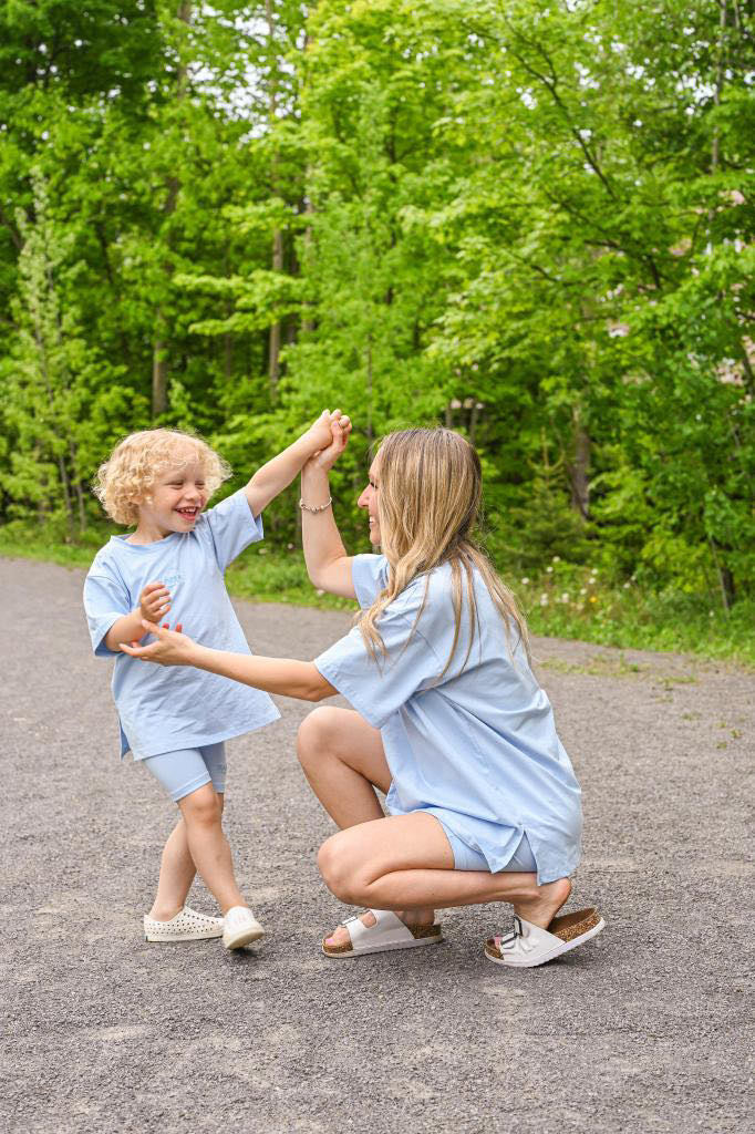 Chandail oversize femme & enfant