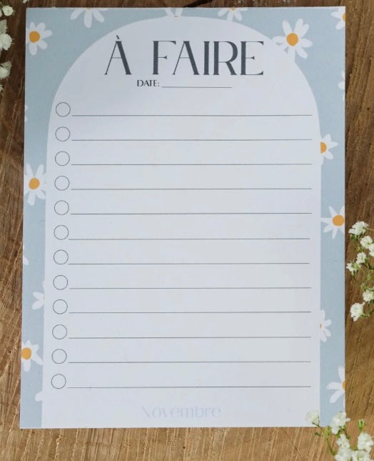 November Stationery 