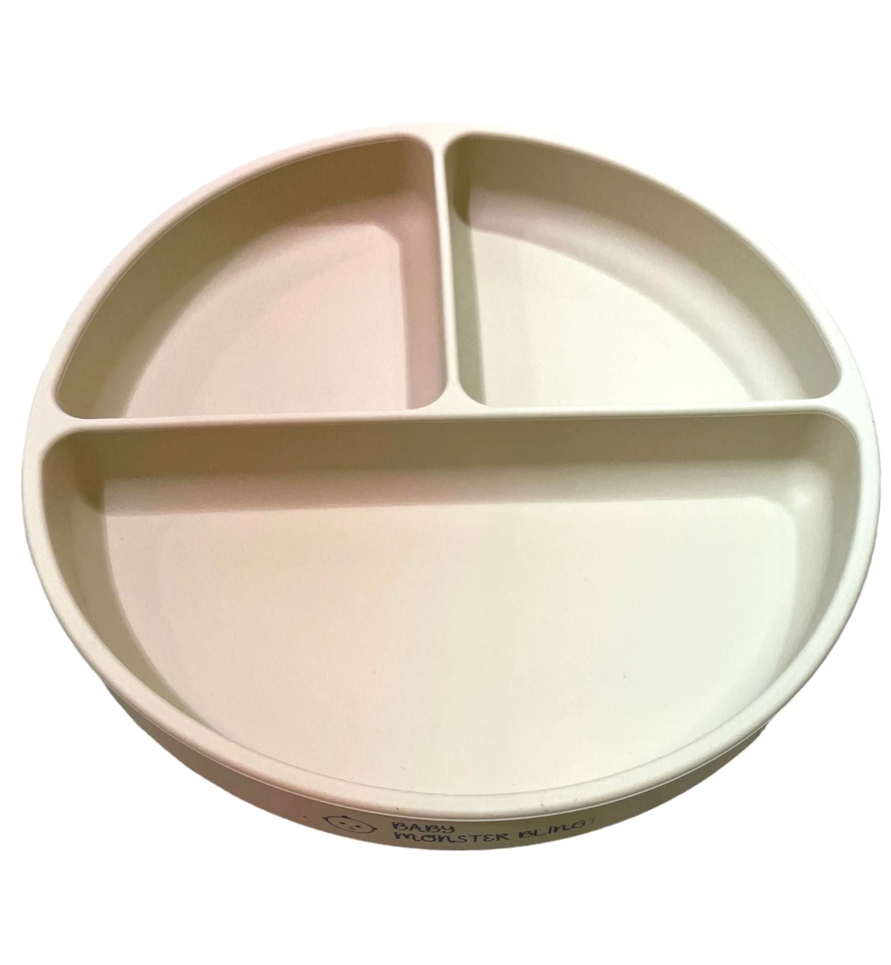 Assiette en silicone avec succion